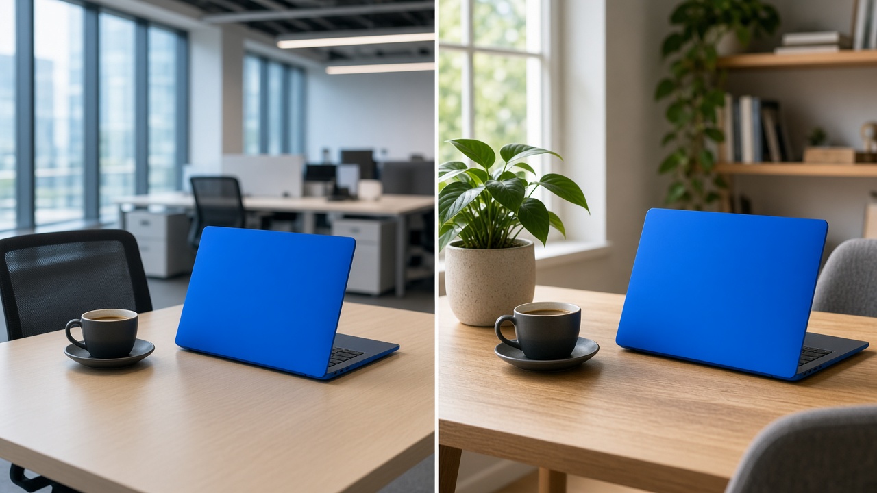 The future of digital offices and hybrid work.